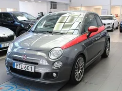 Grå Begagnad 2014 Fiat 500 Halvkombi | 79 900 kr