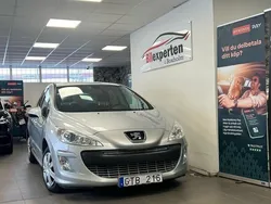Ljusgrå Begagnad 2008 Peugeot 308 Halvkombi | 37 900 kr (Marknadspris)
