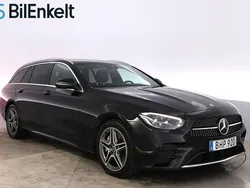 Svart Begagnad 2022 Mercedes E300 AMG Kombi | 398 900 kr