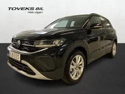 Svart (deep black pearl) Ny 2024 VW T-Cross Edition SUV | 249 900 kr (Bra pris)