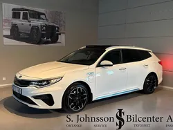 Vit Begagnad 2019 Kia Optima Hybrid 3 Sedan | 179 900 kr (Marknadspris)