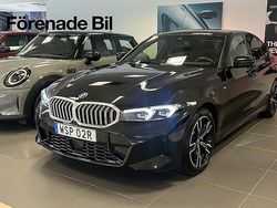 Svart Begagnad 2023 BMW 330e M Sport Sedan | 444 000 kr (Marknadspris)