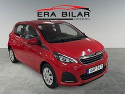 Röd Begagnad 2015 Peugeot 108 Halvkombi | 54 800 kr (Marknadspris)
