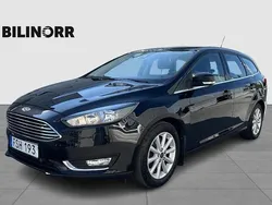 Svart Begagnad 2015 Ford Focus Kombi | 89 900 kr (Marknadspris)