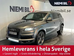 Grå Begagnad 2014 Audi Q7 S-Line SUV | 199 900 kr (Dyr)