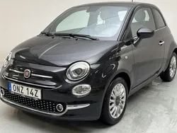 Svart Begagnad 2022 Fiat 500 Lounge | 129 000 kr