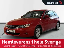 Röd Begagnad 2007 Subaru Impreza Halvkombi | 59 900 kr (Lite dyr)
