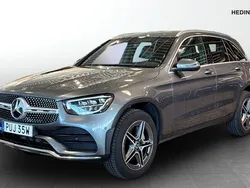 Grå (grey) Begagnad 2022 Mercedes GLC300e SUV | 449 900 kr (Marknadspris)