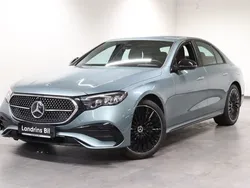 Grön (verdesilver metallic) Begagnad 2024 Mercedes E300 AMG line Sedan | 789 000 kr