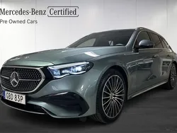 Grön Begagnad 2023 Mercedes E300 Premium Kombi | 679 900 kr (Bra pris)