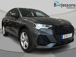 Grå Ny 2024 Audi Q3 Sportback S-Line SUV | 549 000 kr (Bra pris)