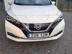 Vit Begagnad 2021 Nissan Leaf Halvkombi | 150 000 kr (Bra pris)