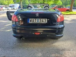 Svart Begagnad 2004 Peugeot 206 CC Cab | 49 500 kr (Marknadspris)