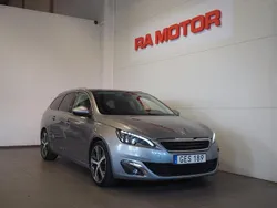 Grå Begagnad 2015 Peugeot 308 Allure Kombi | 84 900 kr (Marknadspris)