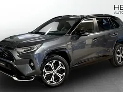 Grå (grey) Begagnad 2021 Toyota RAV4 Hybrid Premium SUV | 409 700 kr (Bra pris)
