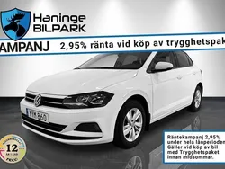 Vit Begagnad 2018 VW Polo Halvkombi | 144 900 kr (Marknadspris)