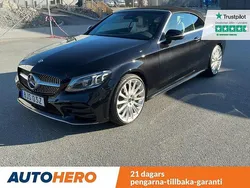 Svart Begagnad 2021 Mercedes C300 AMG line Cab | 429 000 kr (Marknadspris)