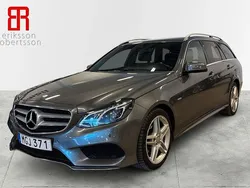 Grå Begagnad 2016 Mercedes E220 AMG Kombi | 229 900 kr (Marknadspris)