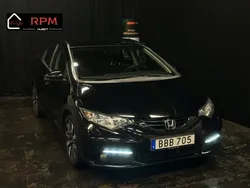 Svart Begagnad 2014 Honda Civic Sport Kombi | 109 900 kr (Marknadspris)