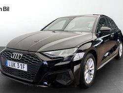 Svart Begagnad 2022 Audi A3 Sportback Proline Halvkombi | 224 000 kr (Marknadspris)