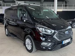 Svart Begagnad 2020 Ford Tourneo Custom Titanium Minibuss | 369 900 kr