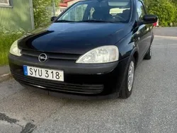 Svart Begagnad 2002 Opel Corsa Halvkombi | 16 500 kr