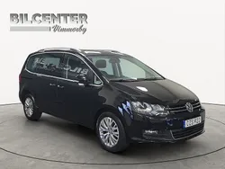 Svart Begagnad 2015 VW Sharan Minibuss | 129 500 kr (Marknadspris)