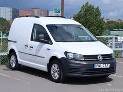 Vit ofärgade Begagnad 2019 VW Caddy Minibuss | 89 500 kr (Superpris)