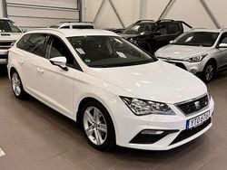 Vit Begagnad 2018 Seat Leon ST FR Kombi | 129 000 kr (Marknadspris)