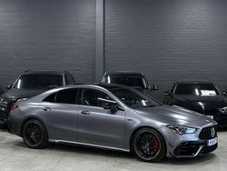 Grå (bergsgrå magno) Begagnad 2022 Mercedes CLA45 AMG AMG Sportkupé | 579 900 kr (Lite dyr)