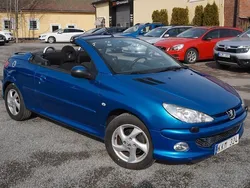 Blå Begagnad 2006 Peugeot 206 CC Cab | 39 900 kr (Lite dyr)