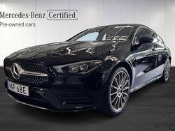 Svart Begagnad 2022 Mercedes CLA250e Shooting Brake AMG Kombi | 379 000 kr (Marknadspris)