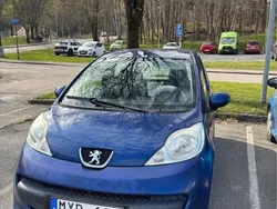Blå Begagnad 2008 Peugeot 107 Halvkombi | 25 000 kr (Marknadspris)