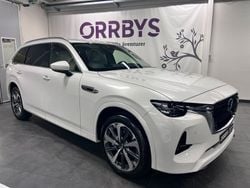 Vit (rhodium white metallic) Ny 2024 Mazda CX-80 Takumi-Line SUV | 659 000 kr (Marknadspris)