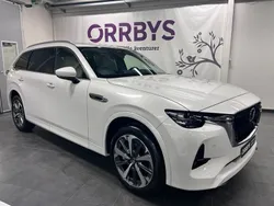 Vit (rhodium white metallic) Ny 2024 Mazda CX-80 Takumi-Line SUV | 696 000 kr (Lite dyr)