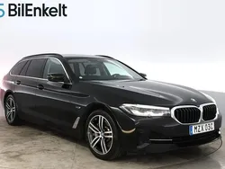 Svart Begagnad 2022 BMW 530e Sport Line Kombi | 349 900 kr (Superpris)