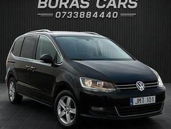 Svart Begagnad 2011 VW Sharan Minibuss | 79 900 kr (Bra pris)
