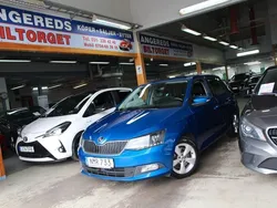 Blå Begagnad 2018 Skoda Fabia Style Halvkombi | 99 999 kr (Marknadspris)