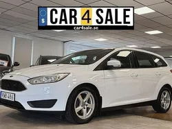 Vit Begagnad 2016 Ford Focus Kombi | 107 900 kr (Bra pris)