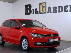 Röd Begagnad 2015 VW Polo Halvkombi | 119 900 kr (Marknadspris)