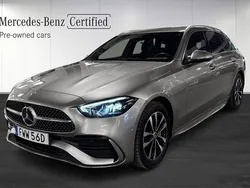 Silver Begagnad 2022 Mercedes C300e AMG Kombi | 419 000 kr (Superpris)