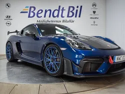 Blå Begagnad 2023 Porsche 718 Cayman GT4 Sportkupé | 1 745 000 kr