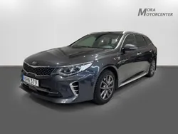 Grå Begagnad 2016 Kia Optima GT-Line Kombi | 169 000 kr (Marknadspris)