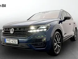 Blå Begagnad 2022 VW Touareg R-line SUV | 549 500 kr