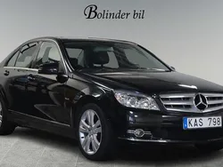 Svart Begagnad 2009 Mercedes C180 Avantgarde Sedan | 108 900 kr (Lite dyr)