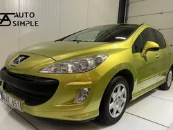 Gul Begagnad 2007 Peugeot 308 Halvkombi | 37 900 kr (Marknadspris)