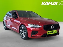 Röd Begagnad 2020 Volvo V60 R-Design Kombi | 339 700 kr (Marknadspris)