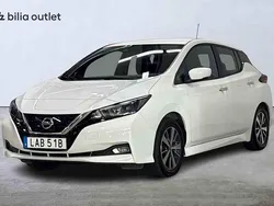 Vit Begagnad 2021 Nissan Leaf Halvkombi | 159 900 kr