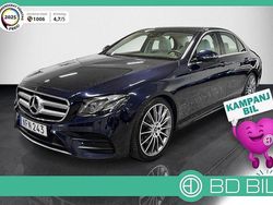 Mörkblå (blåmetallic) Begagnad 2016 Mercedes E220 AMG Sedan | 299 900 kr (Dyr)