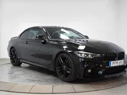 Svart Begagnad 2018 BMW 420 Performance Cab | 280 000 kr (Marknadspris)